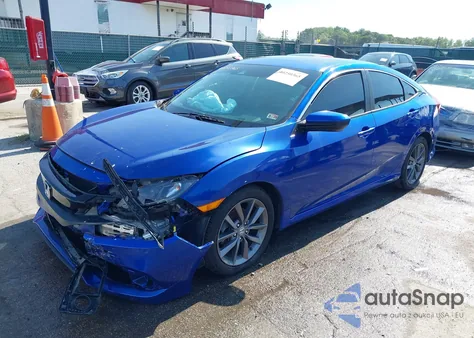 2019 Honda Civic Ex z USA, uszkodzony, nr VIN 19XFC1F39KE017740